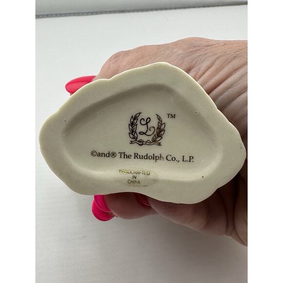 Vintage Lenox Rudolf and Hermey "Glowing Friendship" Ornament 2003 Porcelain - Picture 6 of 9